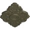 Ekena Millwork Piedmont Ceiling Medallion, Hand-Painted Witch Hazel, 37"W x 26"H x 1 3/8"P CM37X26PEWHF - alternate 3